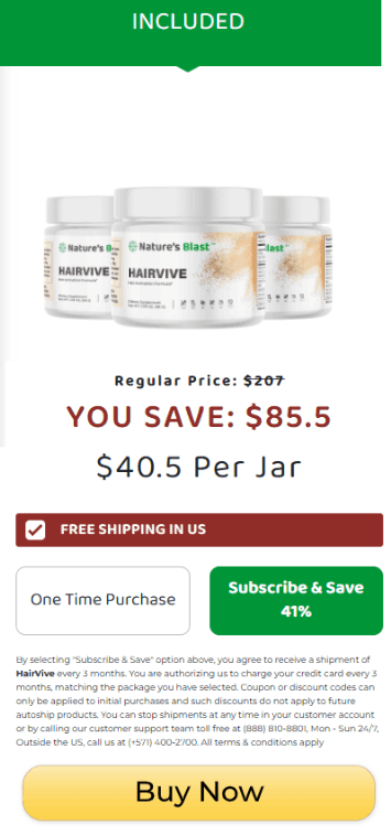 HairVive 3 Bottle